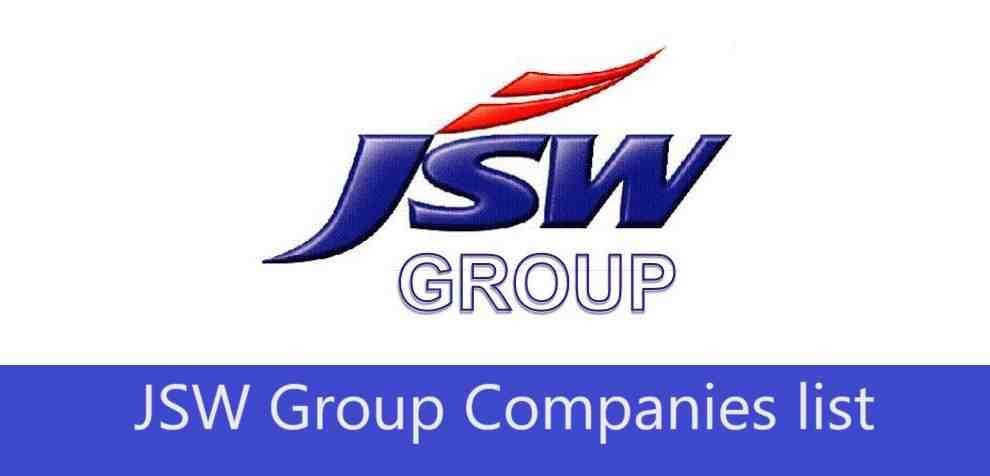 JSW Group Companies list